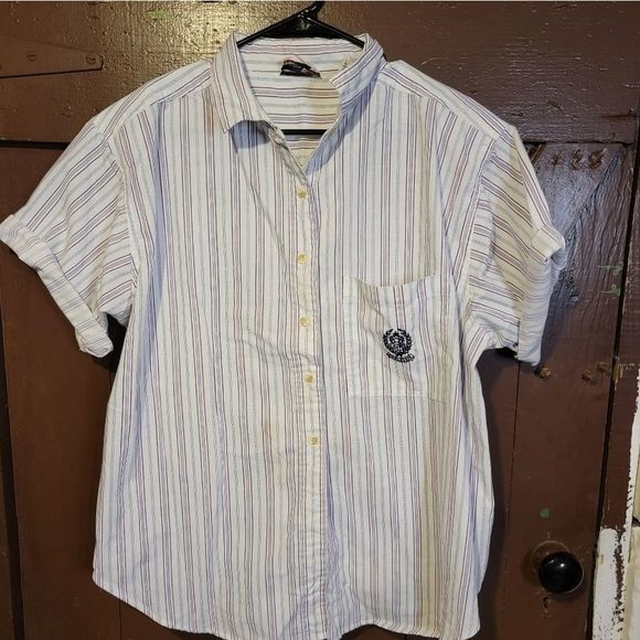 vintage golden wings women's button up sz M - Picture 1 of 5